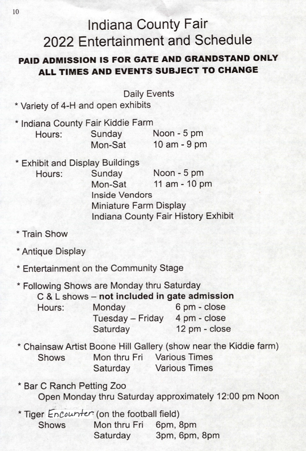 Indiana County Fair Visit Indiana County Pennsylvania